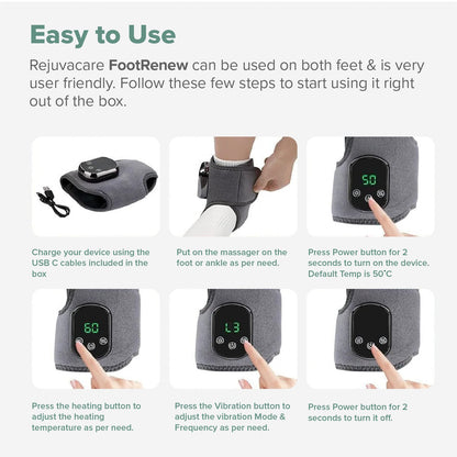 FootRenew Triple-Technology Massager